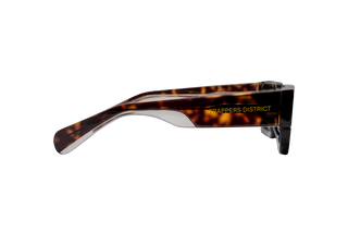 TRAPPERS DISTRICT TORTOISE FRAME SUNGLASSES